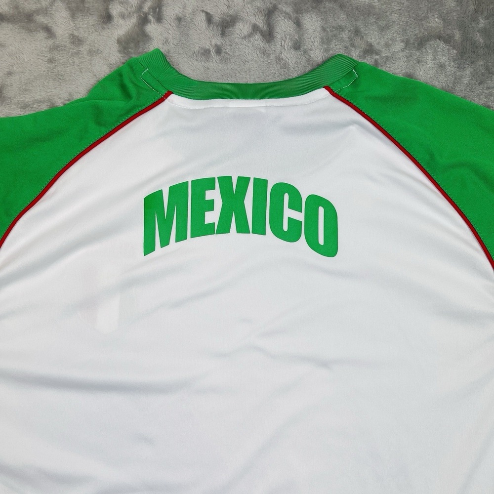 2010 FIFA World Cup South Africa Futbol Soccer Jersey Shirt Sz L Mexico - Picture 8 of 9